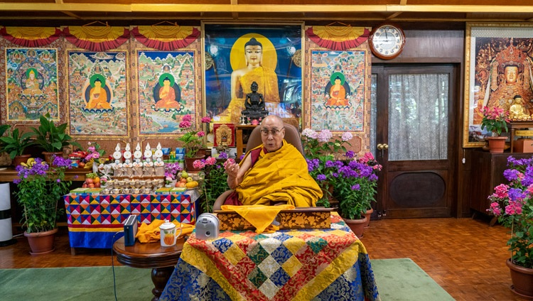 His Holiness #DalaiLama’s Message for Buddha Purnima (Vesak) on  May 9, 2024

#BuddhaPurnima or #Vesak commemorates #Buddha Shakyamuni's birth, enlightenment and passing away, and is considered the most sacred day in the Buddhist calendar. 

On this auspicious occasion, I offer…
