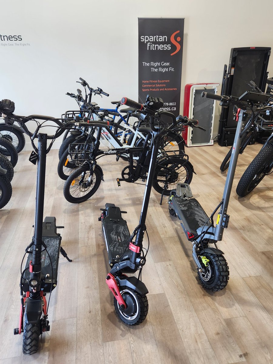 New E-Bikes and Scooters have arrived <a href="/Spartanfitness/">Spartan Fitness</a> St. John's.  We are the newest #VintageIronCycles store for NL
#Ebikes #escooters #stjohns #YYT