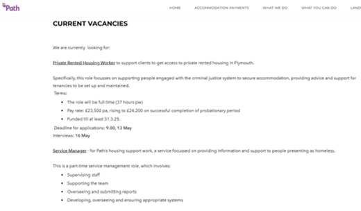 We're recruiting people to help address #homelessness in Plymouth.
We need a service manager and someone to help people secure private rented accommodation.
More info:
pathdevon.org/current-vacanc…