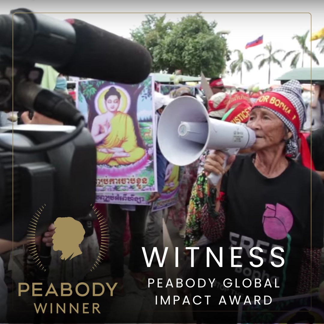For over three decades, @witnessorg has led a global movement to help people harness video and emergent technologies as tools to protect and defend human rights. In recognition of stimulating civic engagement to influence policy and create change, Peabody is proud to announce…