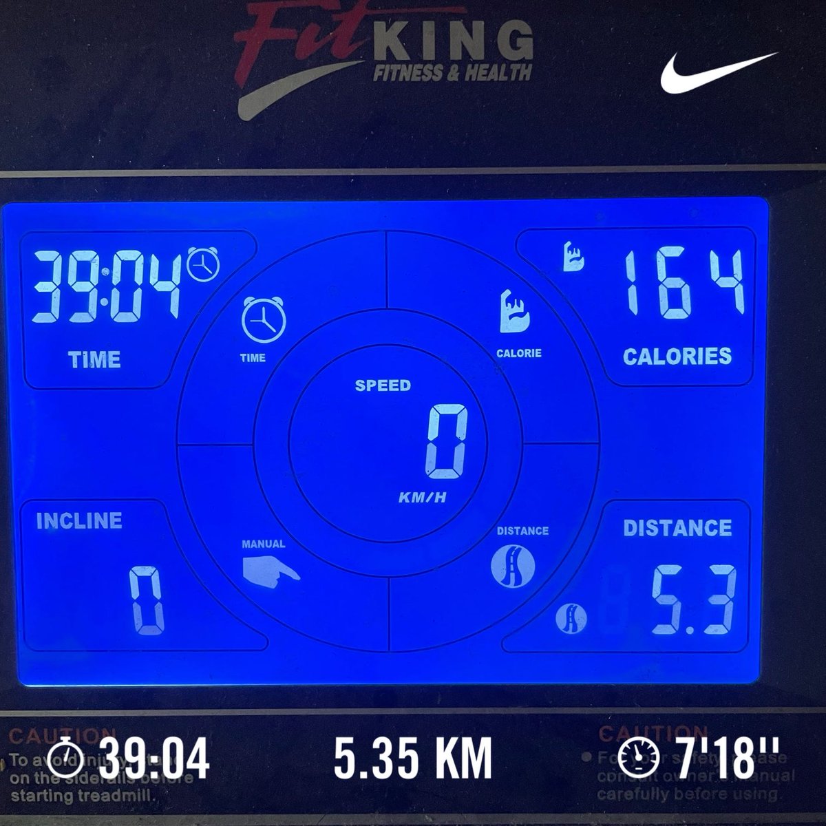 Ran 5.35 kilometres with Nike Run Club RunStreakDay 3297 of #runningstreak #h_art Day13 of #100daysofrunningchallenge2024 #HDOR #100 daysofrunning #run #running #nrc #nrcindia #garmin #beatyesterday #20240509 #202405 #2024 #treadmillrun #fitking