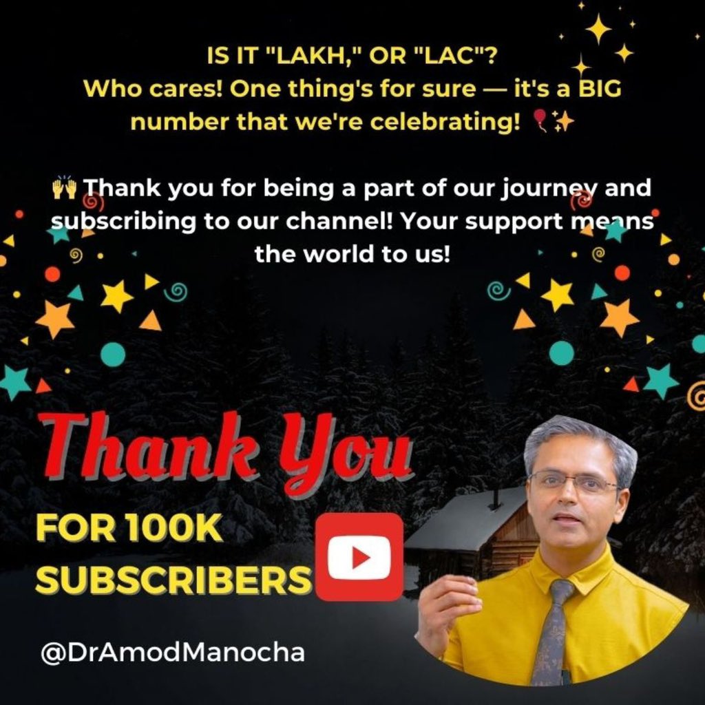 Removemypain's tweet photo. 100,000 SUBSCRIBERS 

https://t.co/sSyDyOTfdY

#removemypain #DrAmodManocha #paineducation #painawareness #chronicpainwarrior #ChronicPainRelief https://t.co/ZAmnBwEKkb