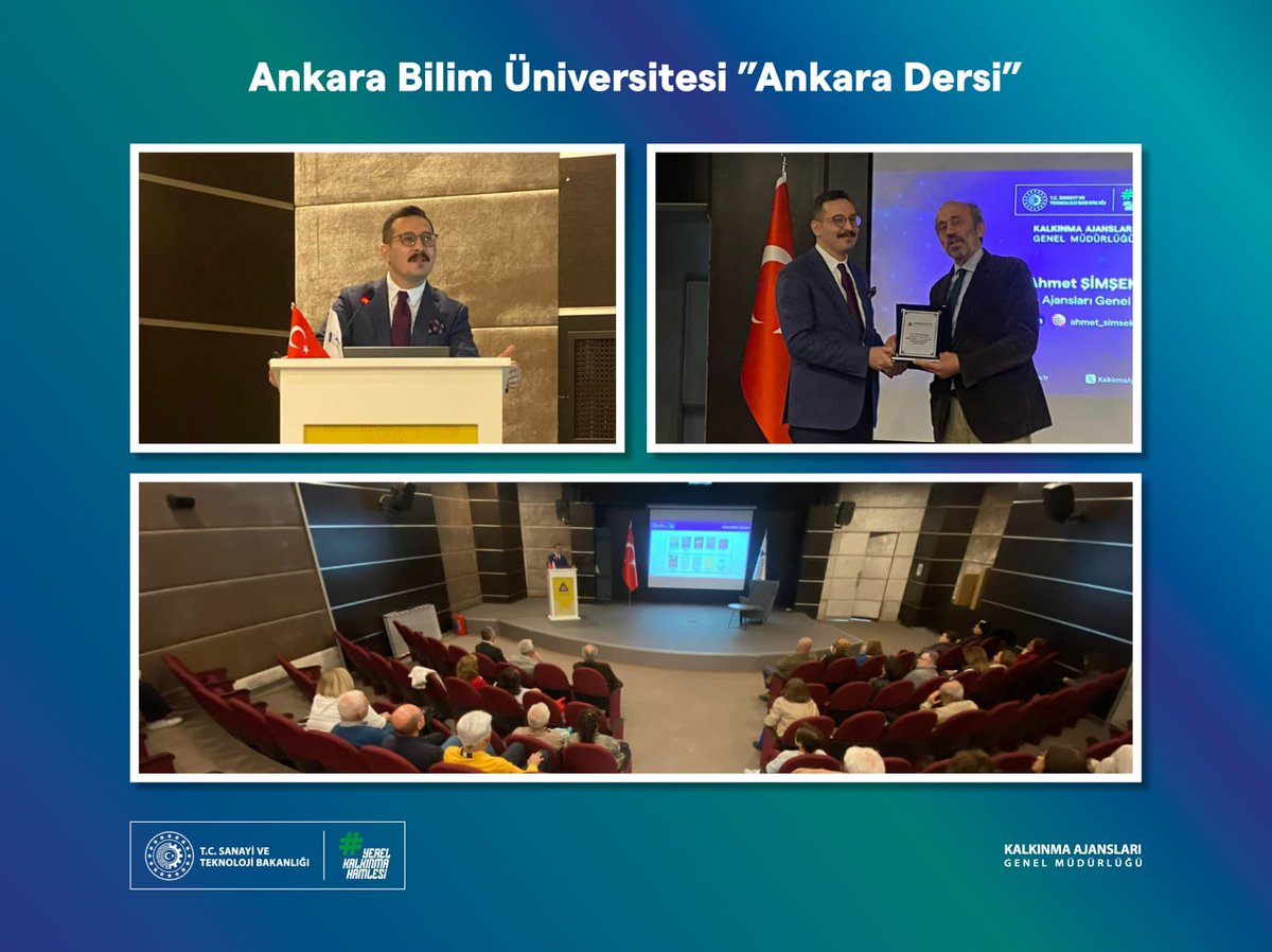 📚ANKARA DERSİ: Ankara Bilim Üniversitesi'nin ev sahipliğinde düzenlenen Ankara Dersi'nin bu hafta konuğu Genel Müdürümüz Sayın Ahmet Şimşek oldu. Öğrenciler, yaşadıkları şehir Ankara'nın tarihi, ekonomik, ticari ve sosyal yönlerini detaylı bir şekilde tanıma fırsatı buldular.…