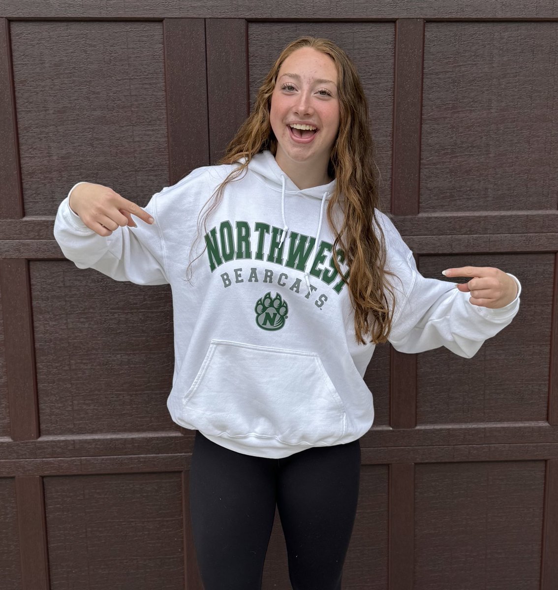 I’m SUPER excited to announce my verbal commitment to play volleyball and further my academic career at Northwest Missouri State University.  I want to thank God, my Parents and Coaches for believing and supporting me through this journey.  Go Bearcats. 💚🤍