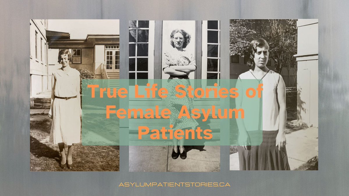 Learn about women of the past whose lives became enmeshed in the psychiatric system.
buff.ly/3wjsD4z

#Madhistory #Survivorculture #Institution #CanadianHistory #Historymatters #CdnHist #HistPsych #WmnsHist #wmhist #MadStudies #AcademicChatter #WomeninPsych #Mentalhealth
