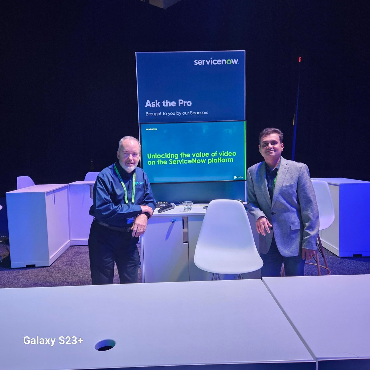VbrickSystems's tweet photo. Did you miss our #Know24 Ask the Pro session yesterday? No need to worry! You can still swing by booth 5323 today to chat with a #Vbrick video expert, get a demo of our #ServiceNow integration, AND enter our raffle to win a JBL Flip 5! https://t.co/5HWJahOKZI