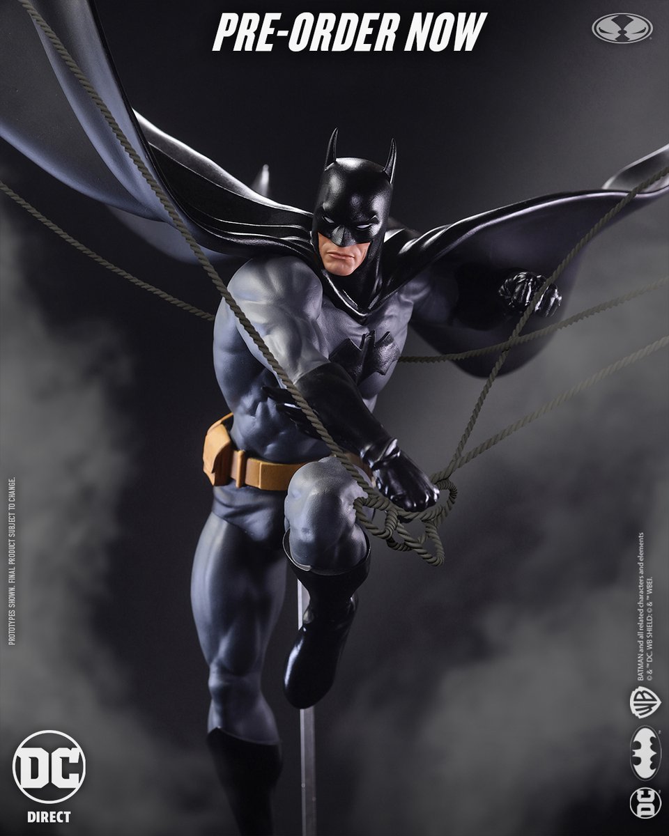 Batman™ 1:6th scale DC Direct resin statue based on the artwork by @Danmora_c is available for pre-order for a LIMITED TIME at select retailers! 
➡️ bit.ly/BatmanDanMora-…

#DCDesignerSeries #McFarlaneToys #DCDirect #Batman #DanMora #DCComics