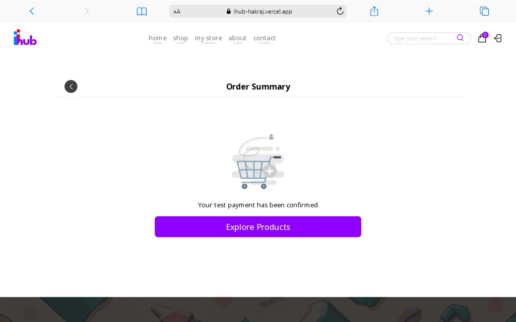hak_raj_codes's tweet photo. 🎉 Exciting News! 🎉

Hey everyone! I'm beyond excited to share a milestone with you all. We've just rolled out a new payment gateway feature in ihub, ecommerce site, making it easier than ever to handle transactions. 🙌💳 And let me tell you, it's a game-changer! https://t.co/svblMwAg62