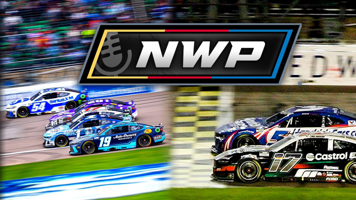 🚨TONIGHT AT 8 PM ET🚨 After a 24 hour weather delay we will be LIVE on my channel for the NWP with @AR_Analytics. We’ll look at Kansas, silly season, schedule rumors, charter drama, and looking forward to the Darlington throwback weekend. Can’t wait to see you there! #NASCAR