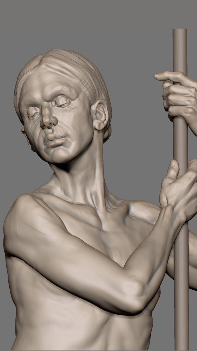 Day 04.

Digital Sculpting from life model.