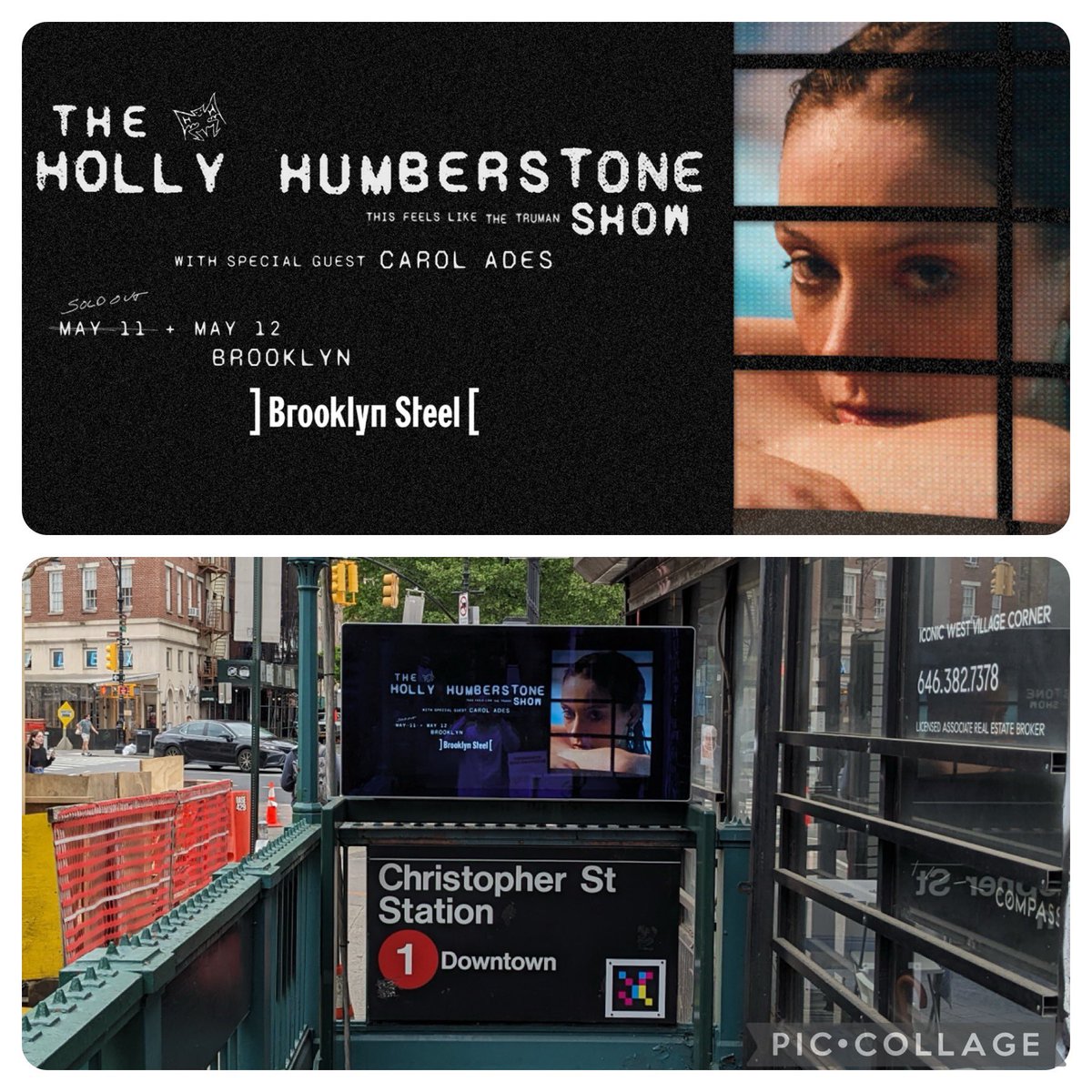 Launching our campaign for @HolHumberstone as she gets ready to take the stage with special guest @carolades at @brooklynsteel this weekend! Don’t miss The Holly Humberstone Show tour! * 🏟️ 🎶 * #hollyhumberstone #carolades #brooklynsteel