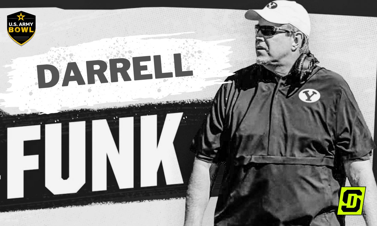 🌟 MORE EXCITING NEWS TODAY 🌟 Offensive line coaching legend, @Coach_DFunk, with over three decades of D1 college football coaching experience, will be joining us at our upcoming @USArmyBowl National Combine in Denver! Don't miss the chance to learn from a seasoned pro ‼️