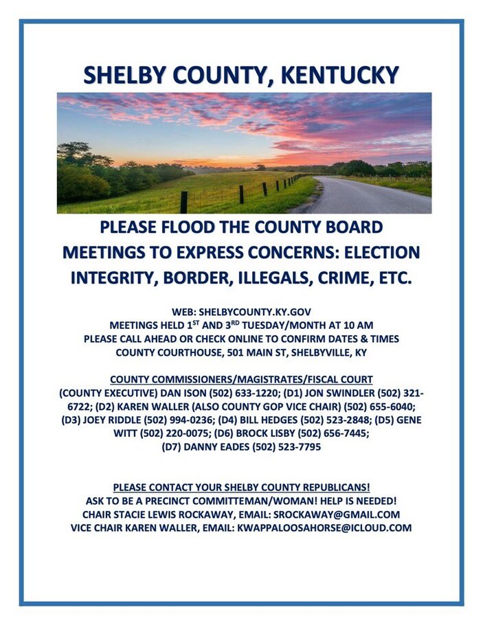 #COUNTYTRADINGCARDS #Kentucky #KY #Shelby #Shelbyville