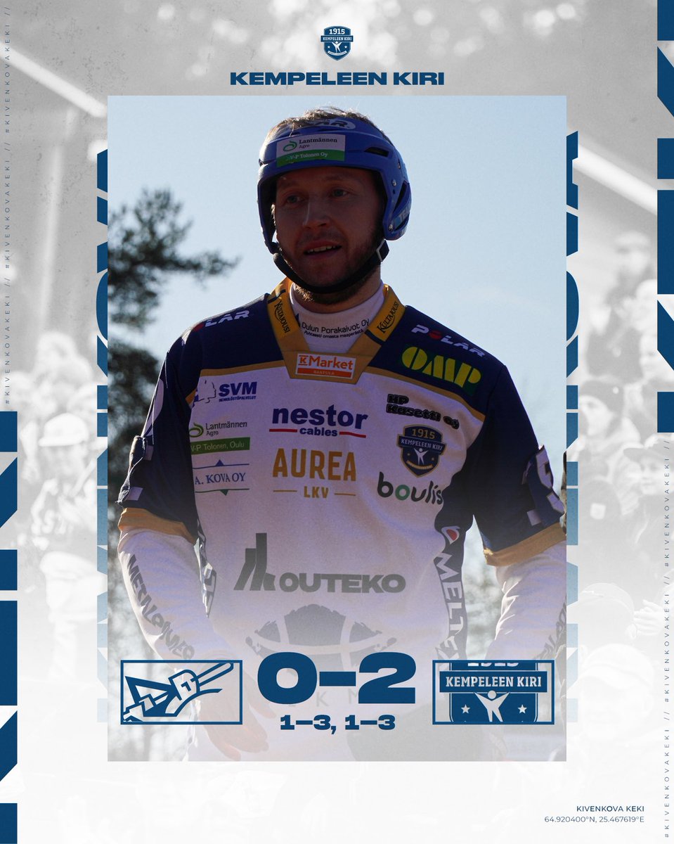 Kausi käyntiin kolmen pisteen voitolla! 👊

KeKi kaataa Kiteen Pallon puhtaasti jaksoin 0-2 (1-3, 1-3) ja käynnistää Superpesis-kauden voitokkaasti. 💪

Sunnuntaina jatketaan kotona Vimpelin Vetoa vastaan. Tule kannustamaan KeKi voittoon. 🔥

#KivenkovaKeKi #Nastajengi #Pesis