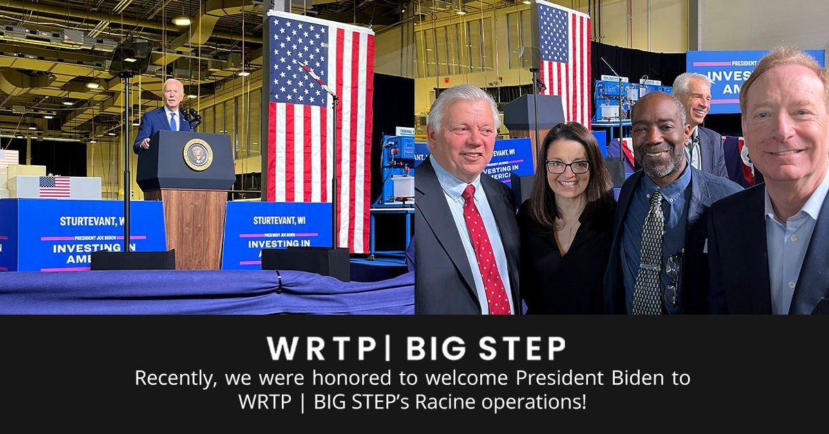 Recently, we welcomed President @JoeBiden to Racine! 🌟 We highlighted our partnership with @thebiggreenw on the @Microsoft AI #datacenter, creating diverse #economic development & #infrastructure jobs 🛠 Watch the event & learn more: 🔗 youtu.be/xfEIsrNiMY8
