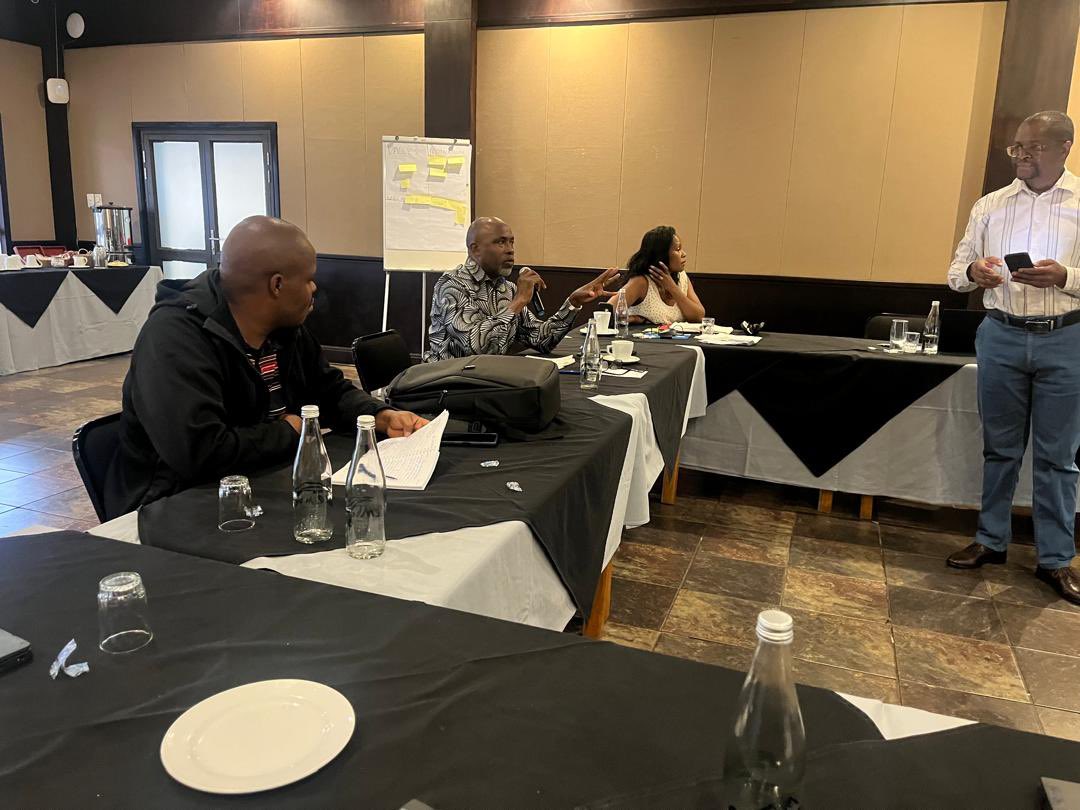 Great to have @amassk Kwasi Amankwaah of DCO & @Fabio Losa RCO Economist Madagascar join the @UNEswatini RCO retreat taking place in Simunye & engage on systems thinking, strategic foresight & 6 transitions to accelerate #SDGs as we prepare for new Cooperation Framework.