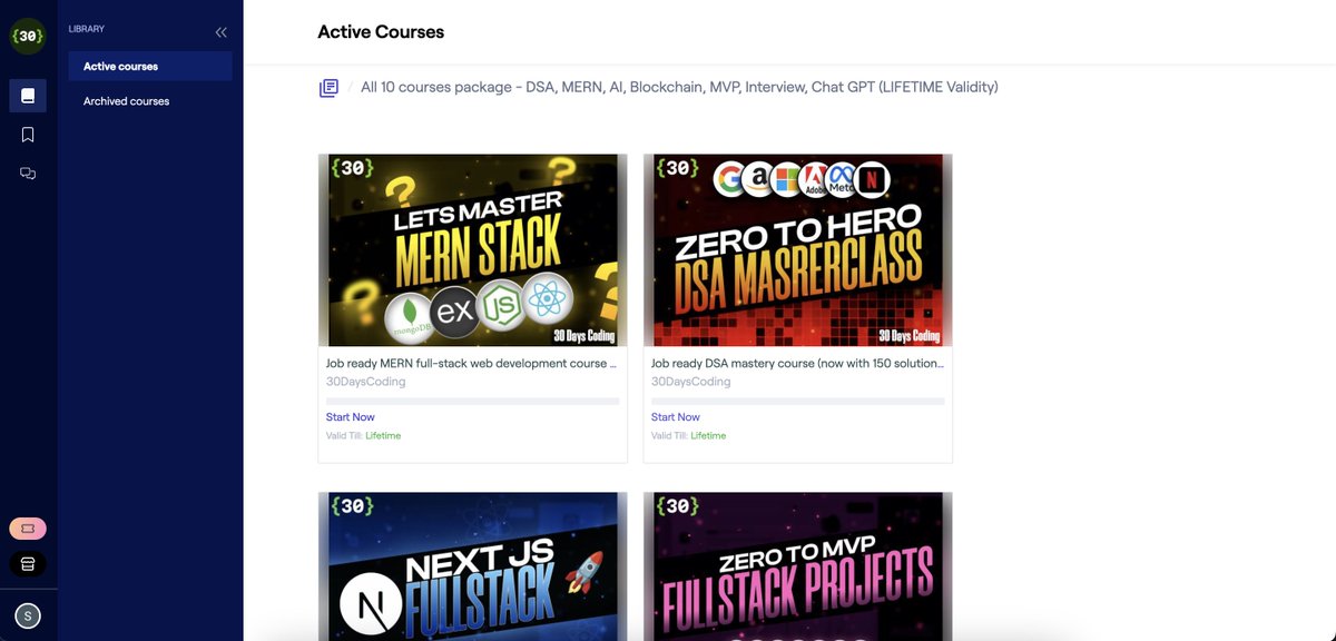 __Sparsh5's tweet image. Purchased @Singh1Aryan Complete Course pack and kicking off today.. #30dayCoding #buildinpublic