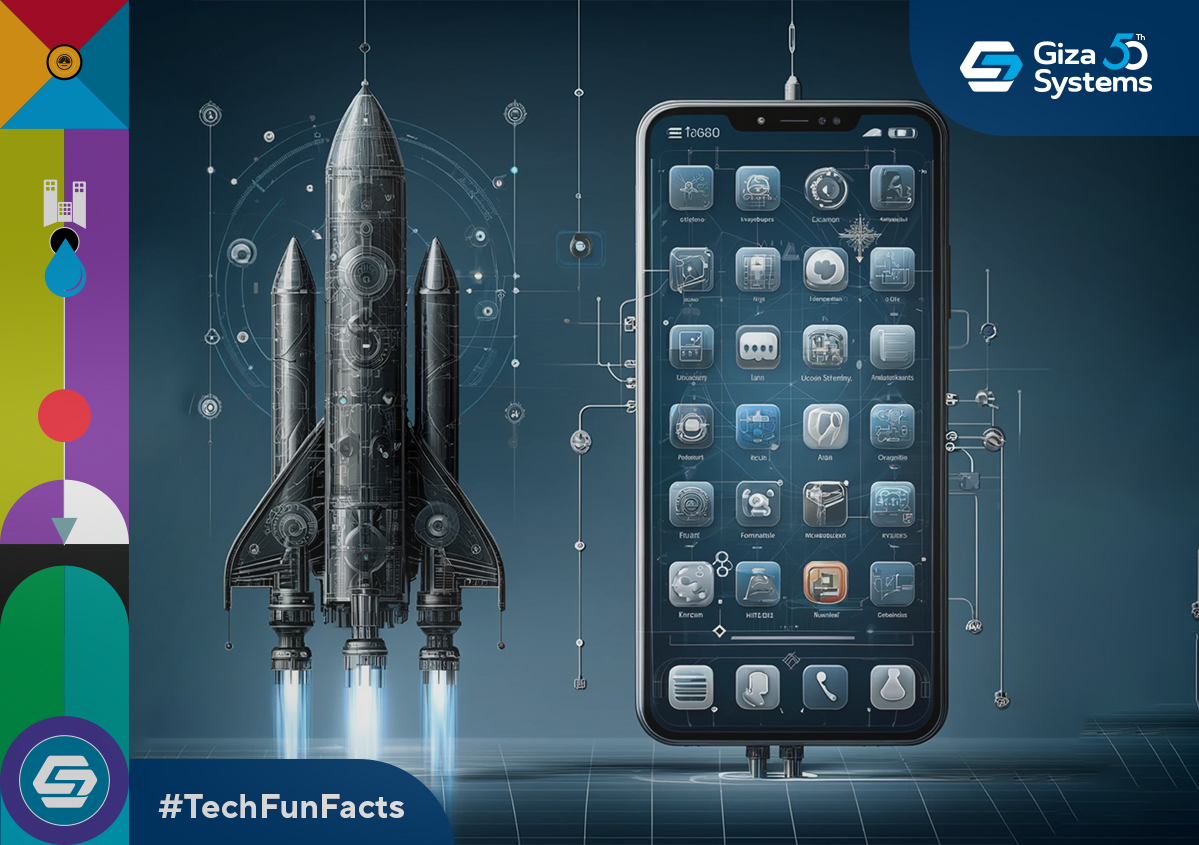 Moon landing tech in your pocket?!
The average smartphone today has more computing power than the computers used for the Apollo 11 mission.

#GizaSystems50th #GizaSystems #TechnologyFunFacts #GS50Years