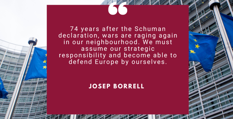 On the occasion of #EuropeDay2024, some reflections in my new blog post on the necessary paradigm shift for the EU in the dangerous geopolitical context of the Russian war of aggression against Ukraine and the war in the Middle East. 

eeas.europa.eu/eeas/europe%E2…