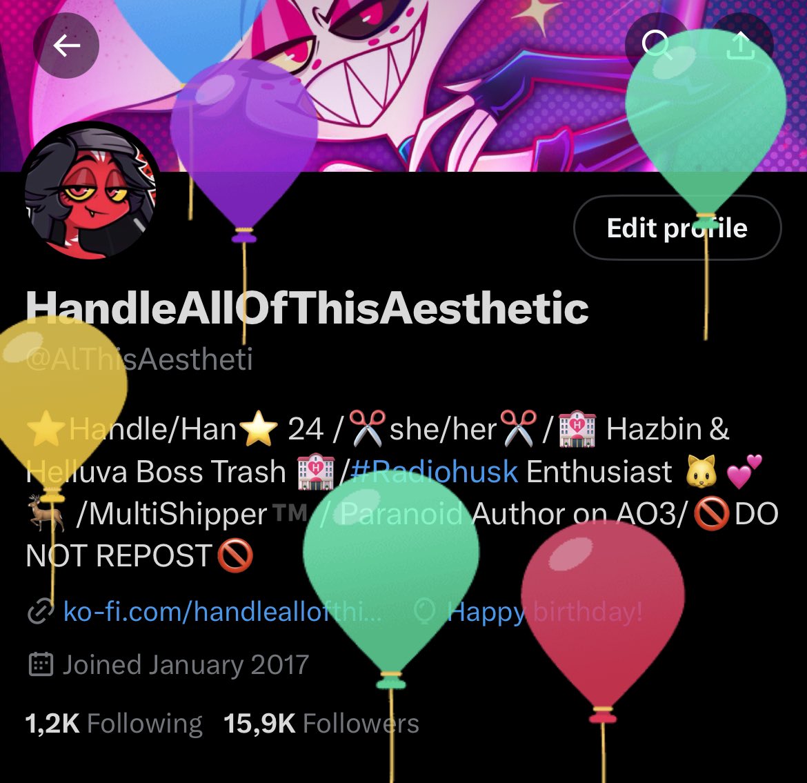 Balloon Daaaay 🎈✨🥳✨🎈 Thank you so much to everyone who’s supported me through another year! It truly means the world!💗🙏💗