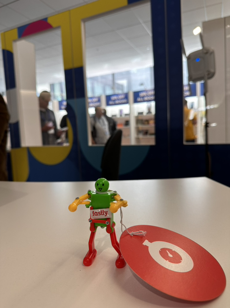 Wanting to learn even more about cybersecurity at #RSAC? You can check out the bookstore and you might find a Fastly bot that could be returned to the Fastly booth (1535) for a prize! #FastlyScavengerHunt