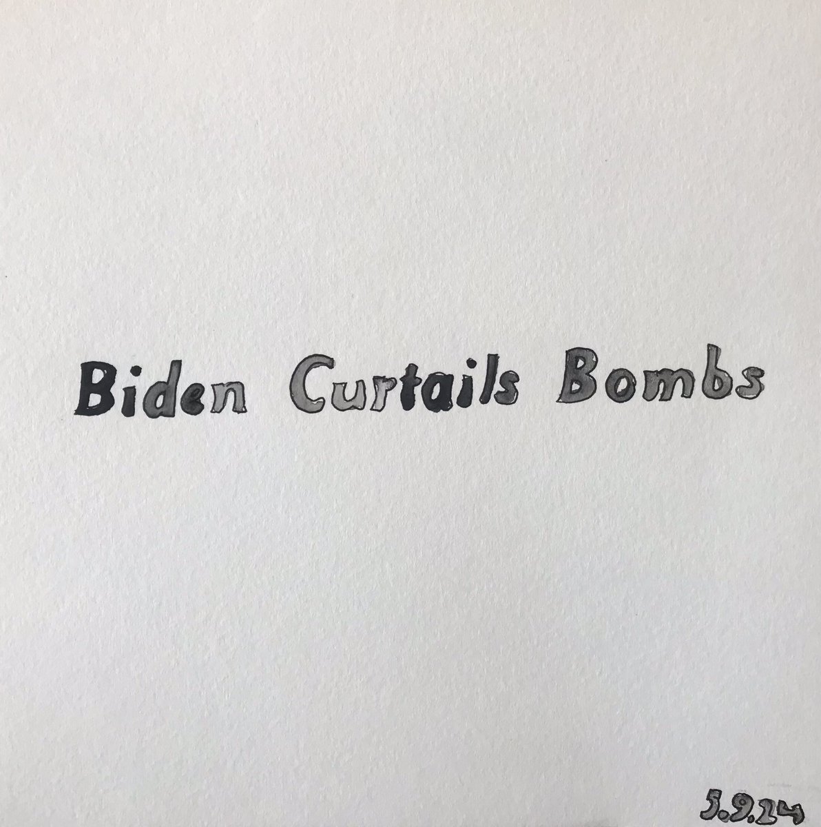 #BidenCurtailsBombs #NYT #May9_24 . #US tests ties with #Israel - #Biden curtails Bombs Despite Ironclad Bond @peterbakernyt nytimes.com/2024/05/08/us/…