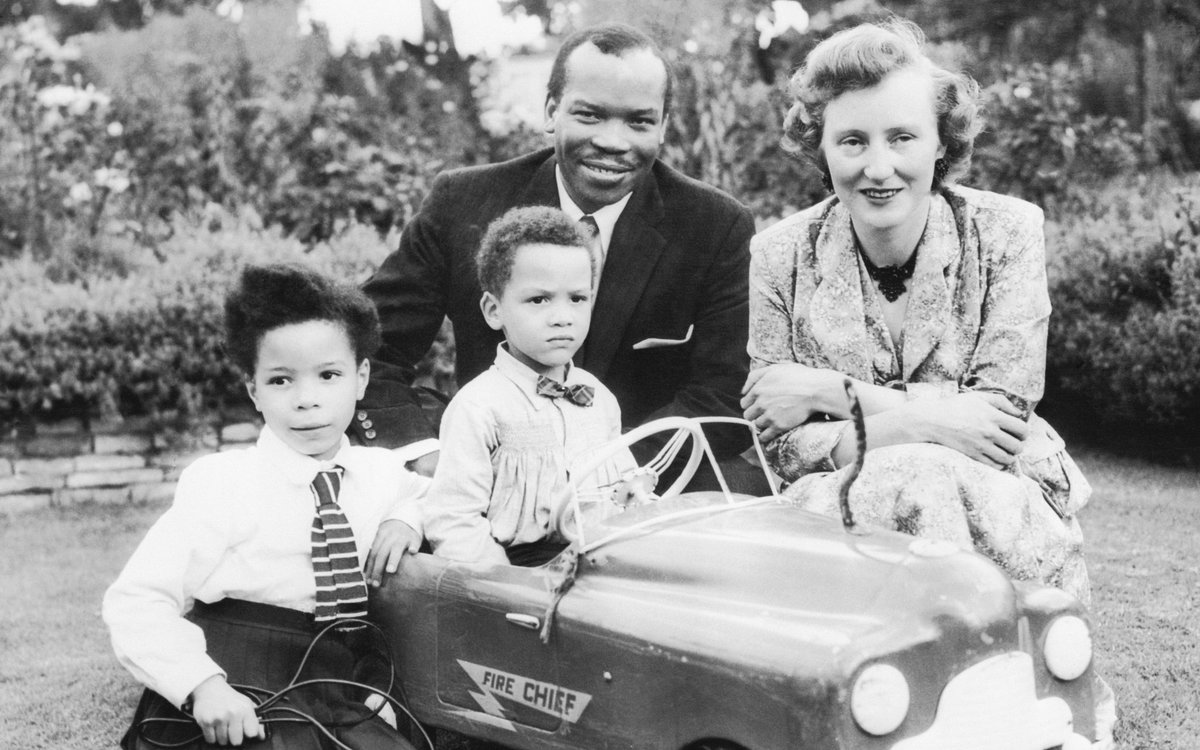 Botswana's first President, Seretse Maphiri Khama forfeited his birth right to be Chief of Bamangwato to stay married to his wife, Ruth Williams during the apartheid era in neighbouring South Africa. His marriage angered Britain, apartheid South Africa and his village Chiefs.
