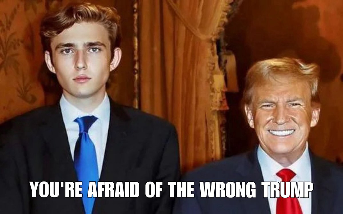 Donald Trump’s youngest child, 18-year-old Barron Trump, graduates high school next month and is set to officially step into the political spotlight. Thoughts