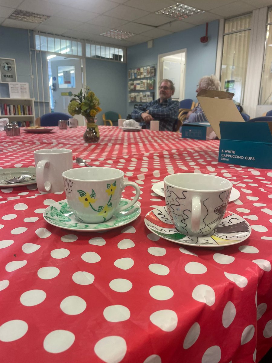 Thank you to <a href="/skippko/">skippko</a> artists, for bringing the Tea Tales  Project to our Health Hub. Clients shared stories &amp; decorate a teacup &amp; saucer with their thoughts about ‘tea’. This could be a tea poem, a tea fact, tea remedies, or about stories that can be told over a cup of tea.