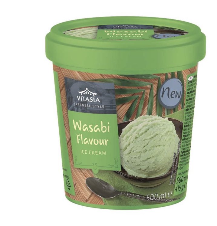 Lidl have brought out wasabi ice cream and I’m not sure how I feel about this