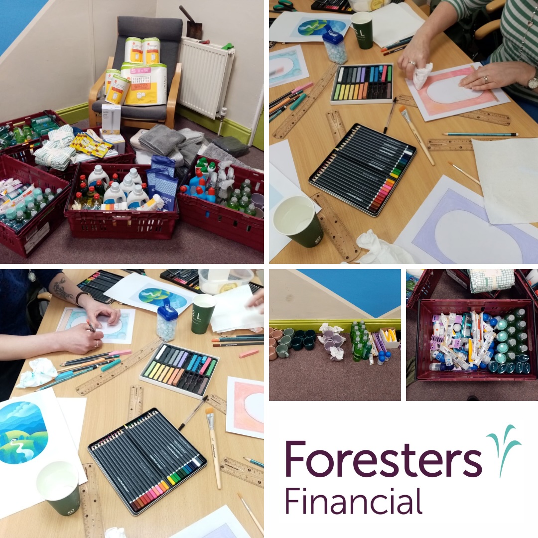 👏 Huge thanks go out to volunteers Liz Ruddle and her team from @weareforesters, who have kindly donated a variety of every day essential items for clients who use our Springboard day centre and Hostel.