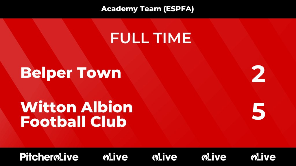 FULL TIME: Belper Town 2 - 5 Witton Albion Football Club #BELWIT #Pitchero wittonalbionfc.co.uk/teams/171195/m…