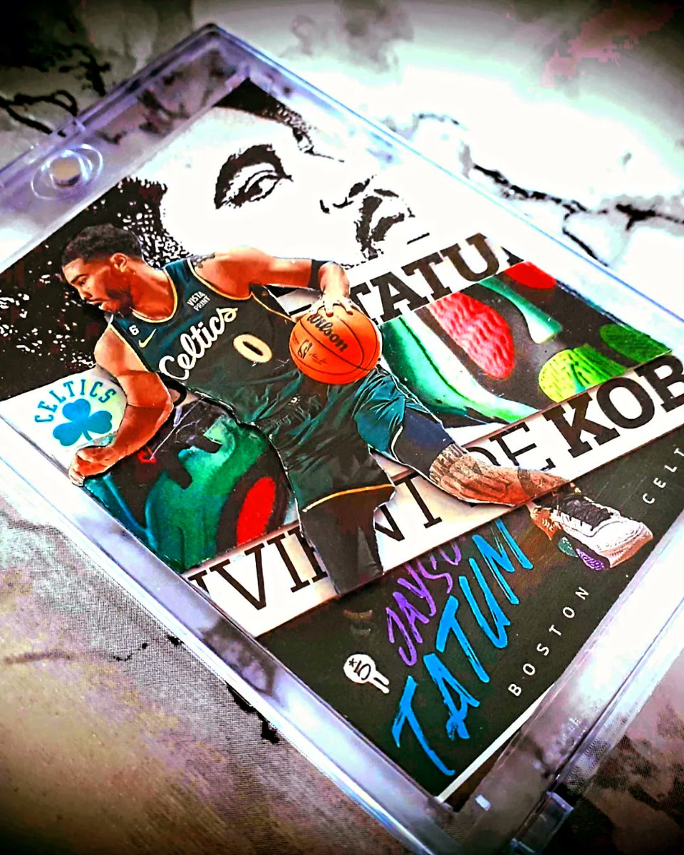 Jayson Tatum 🏀
Boston Celtics ☘
#customcards #CardsAddict #thehobby #sportcards 
#nba #basketball #celtics #boston #tatum #jaysontatum
@jaytatum0 @Celtics_Fra 

@KevinOL37 j'ai pensé à ton commentaire 😉