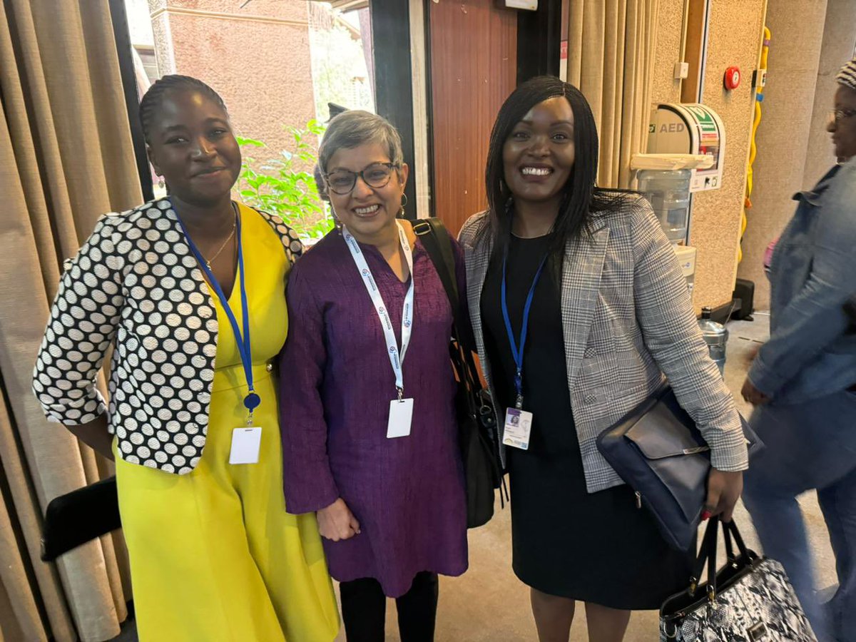 Our delegates at #2024UNCSC sparking important conversations with @UN_Women Director of Civil Society Division @LopaUN Let’s commit to a healthy, equitable future where women and girls globally have the right to bodily autonomy - a future led by HER #WeCommit