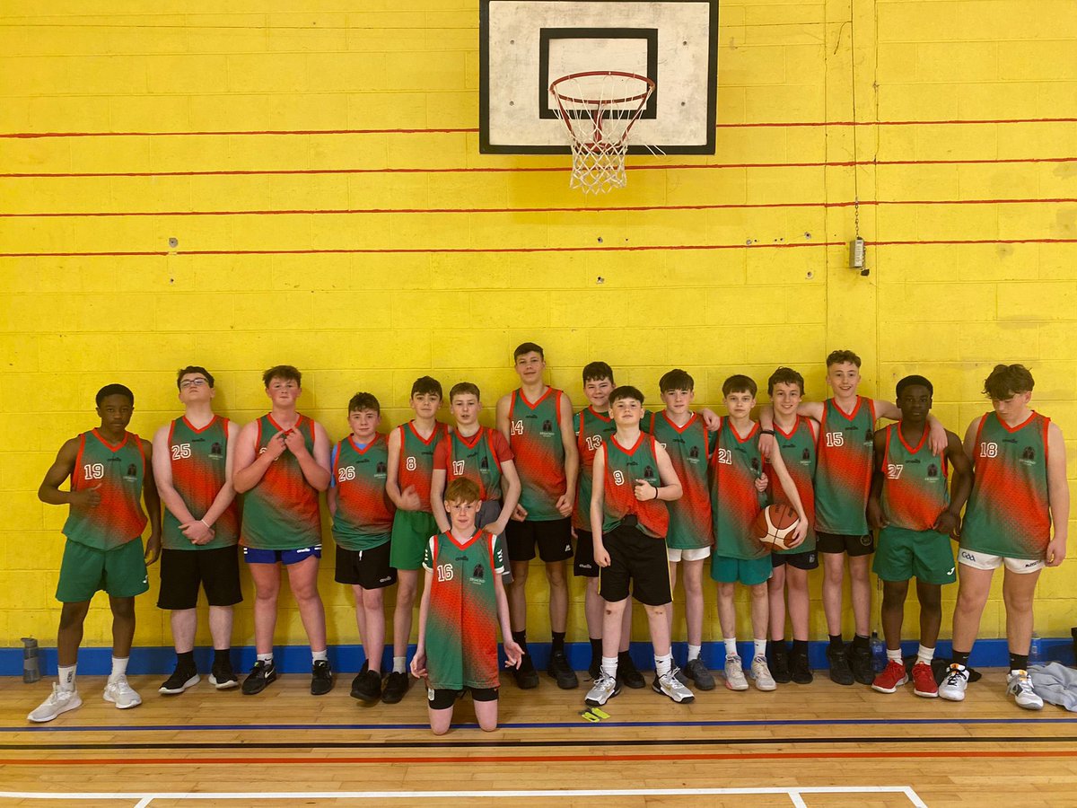 🏀🏆 CHAMPIONS 🏆🏀 Our 1st years won the Limerick & Clare ETB competition today beating St Caimins and Gaelcholaiste Luimnigh! Well Done to the boys and their coaches Mr Danaher and Mr Hegarty 👏 @LCETBSchools