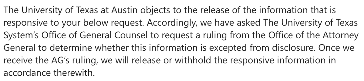 UT police don't want to release body camera footage from the first day of the major pro-Palestinian protests on campus last month. They've asked the AG to let them withhold the videos. #txlege #TPIA #FOIA