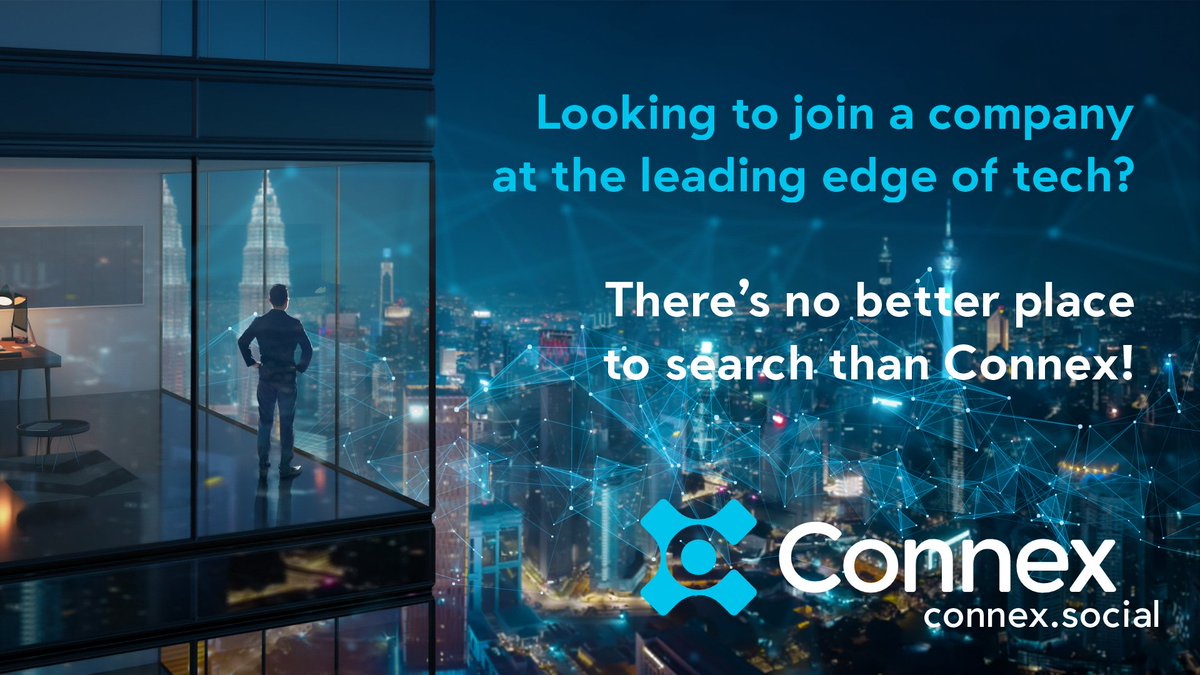 Looking to join a company at the leading edge of tech 🤔

There’s no better place than blockchain 💯

Search for your #web3 career at Connex.social 🔎

#web3jobs #web3social