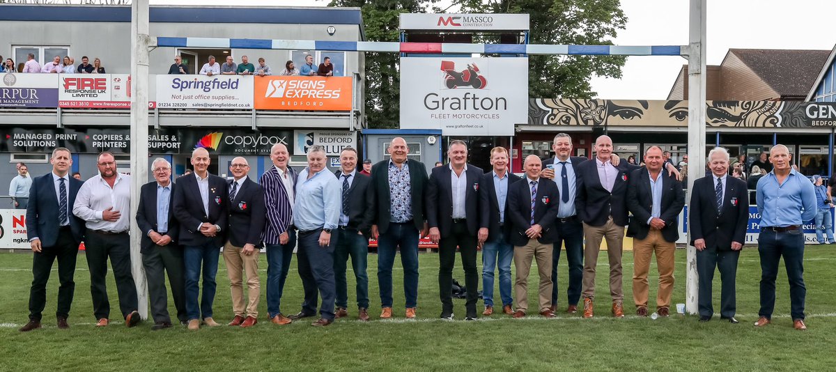 💙 Fantastic to welcome back to GR members of our 1️⃣9️⃣9️⃣4️⃣ tour to Canada 🇨🇦 👊 The side won all 4️⃣ of their games on the trans Atlantic adventure; Andy Finnie topping the points tally 🏉 They were back last Saturday as part of our Former Players Spring Luncheon #BluesFamily