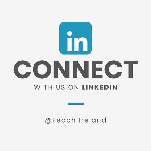 We are now live on LinkedIn! See the LinkedIn link in our bio or visit linkedin.com/in/féach-irela…