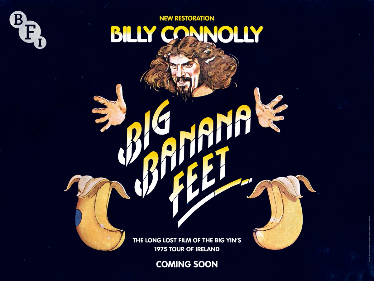 There is only one week to go until we screen Big Banana Feet (12A). In this previously elusive milestone of British comedy, see the legendary Billy Connolly at his beguiling best. 📅 Thu 16 May, 8pm 🎟️ galadurham.co.uk/billy-connolly…