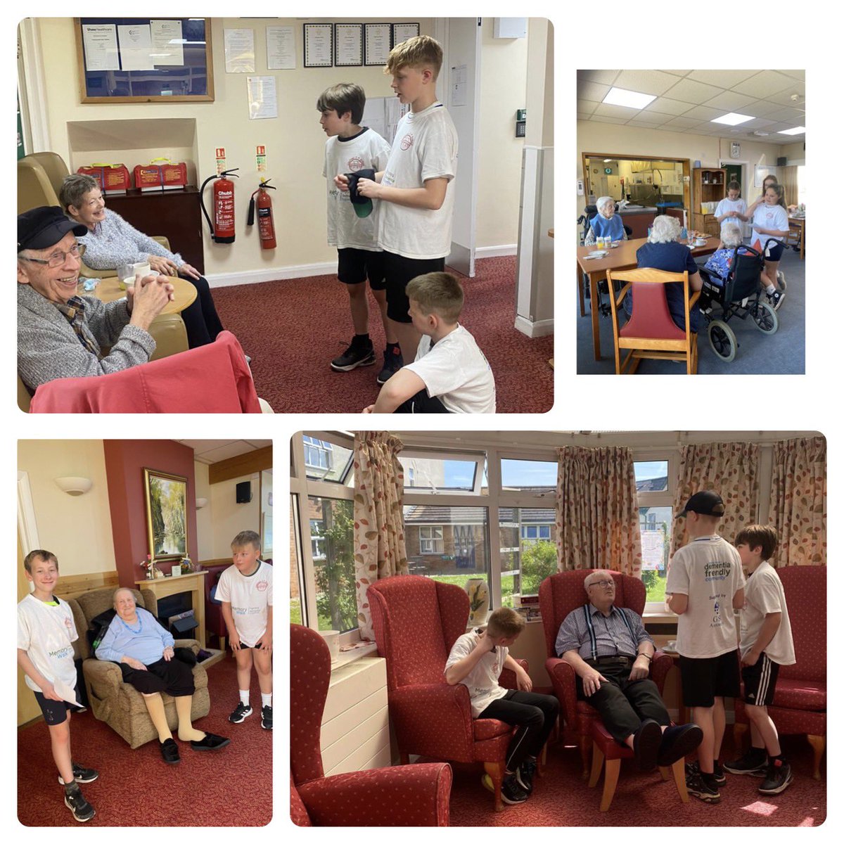 A chance this week to listen to our friends in Trenewydd about their amazing lives!! Living history lesson. Priceless 👍 @DementiaPowys #authenticlearning