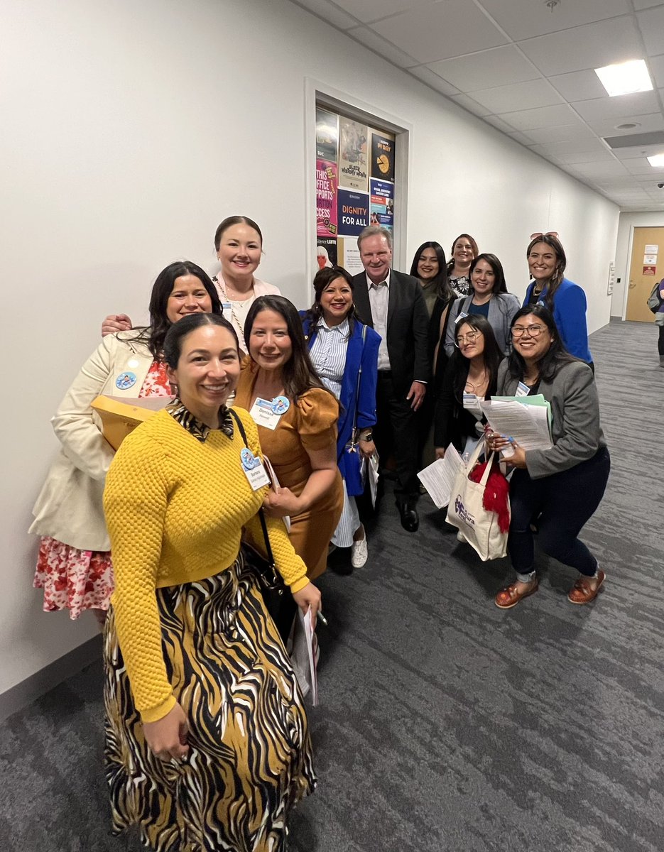 Thank you to Gabriela Chavez-Lopez and the Latina Coalition for visiting my office this week to discuss economic and educational parity, health care access and equity, and the ongoing fight for representation!