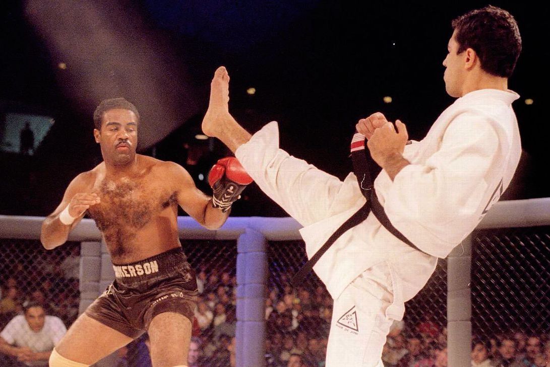 Art Jimmerson has passed away at the age of 60. He was one of the main reasons why UFC 1 was such a spectacle. A pro boxer that stepped into a cage with one glove to attack and a free hand to defend. UFC 1 led to the birth of a sport and Art played a small role in that. RIP🙏