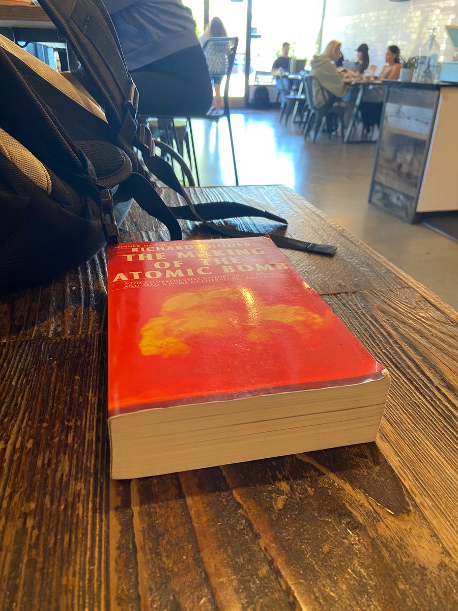 Proselytizing Dick's book in a local coffee shop. The barista got the AI analogy right and said he would order a copy.