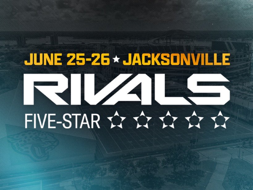 Blessed to be invited to the Rivals 5 star Event in Jacksonville. Ready to work and compete! @adamgorney @RivalsCamp @Rivals @SumnerHSFootbal @HCPS_SumnerHS @AlonzoAshwood @BigPlayRay50