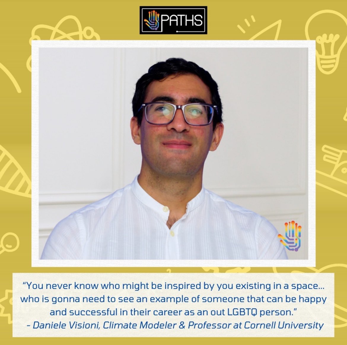 Ok, quite proud of this… Thanks to @LGBTTech for the opportunity to share in this interview a bit of my life story and chat mentoring and mentorship as a LGBTQ+ person in STEM. This meant a lot to me, there were a lot of things I’ve wanted to say for a while!