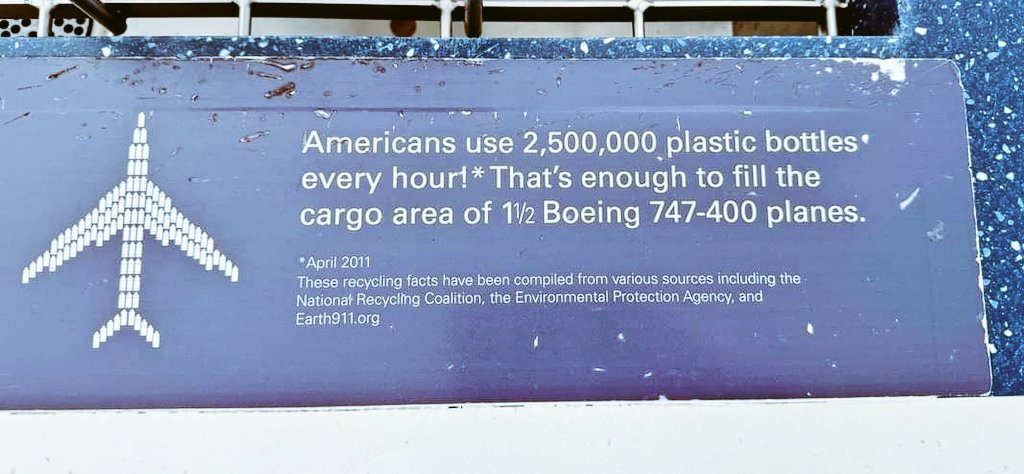 💔💔 Via @Pogue at #sfo airport.

#plasticpollution #plastic #microplastics #planetvsplastics #plasticpollution