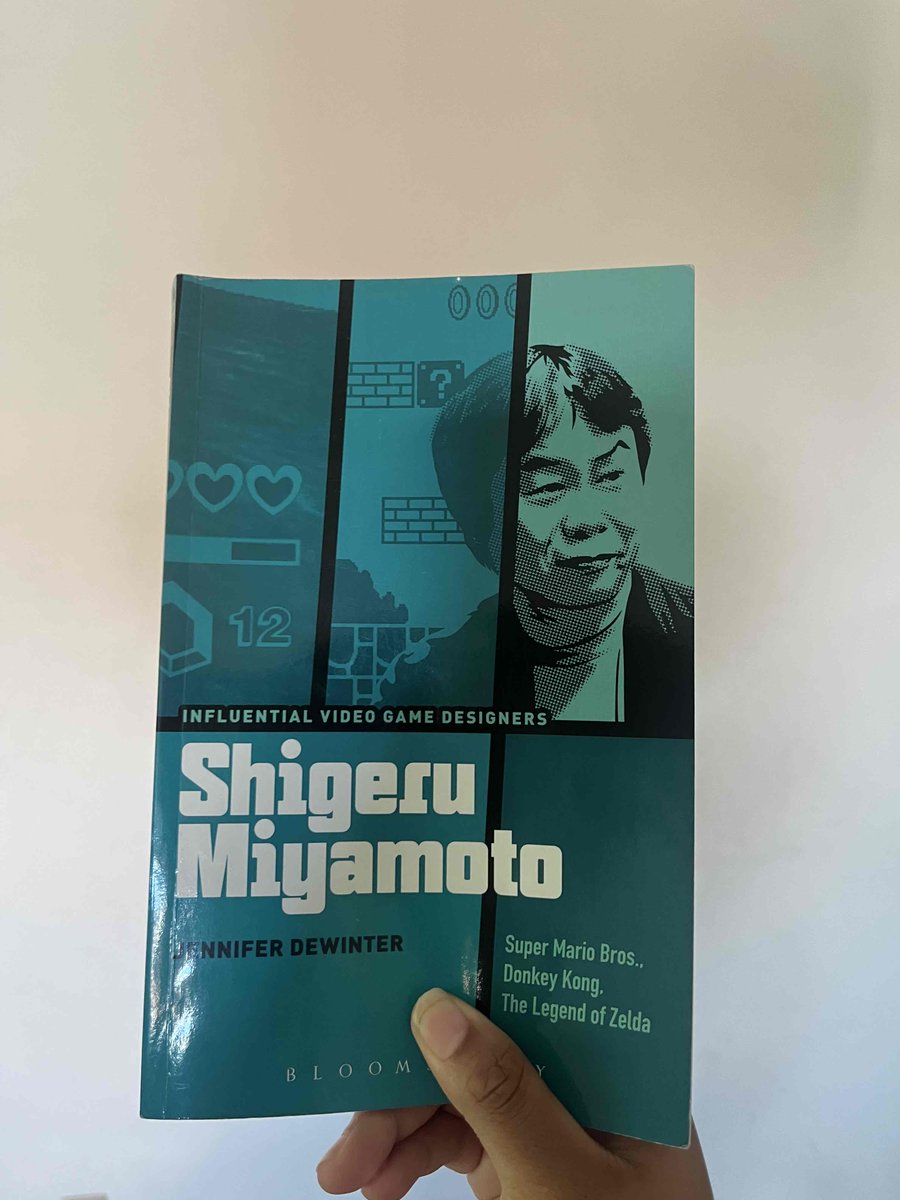 Really cool and insightful book if you’re interested in Nintendo + game design 🎮