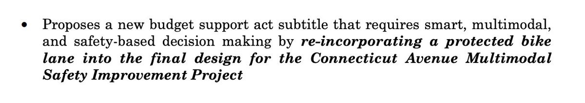 🚨🚴 BIKE LANE BACK ON FOR CONNECTICUT AVE! Well done, @CMCharlesAllen. @CMFrumin