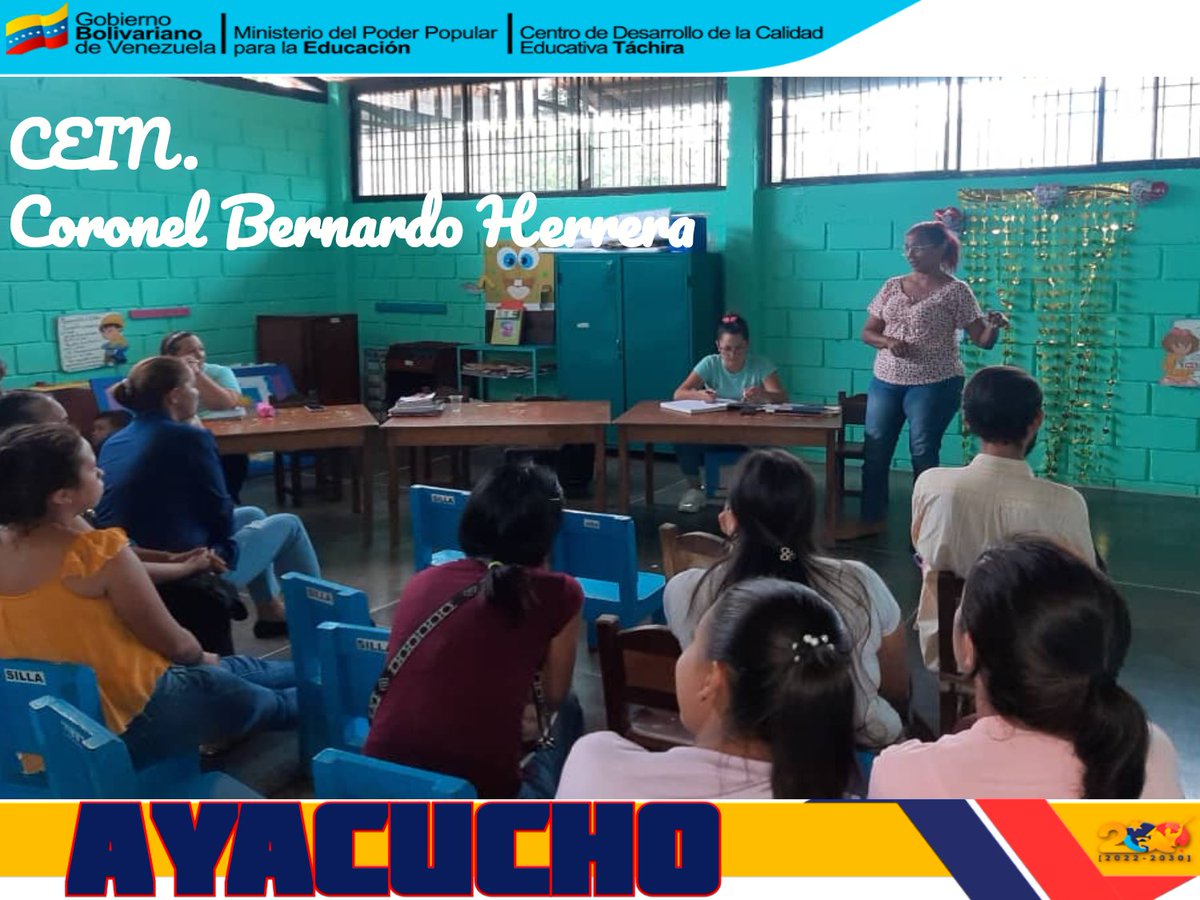 #09deMayo2024.. Participación en la TERCERA ASAMBLEA ORDINARIA DEL CONSEJO EDUCATIVO.. Socialización Cronograma cierre de año escolar y Ruta del PEIC... 
#LiceoSagradoCorazón
#CeinCoronelBernardoH. Circuito 200301002.. 
<a href="/_LaAvanzadora/">Yelitze Santaella</a>
<a href="/Berzabethg1/">Berzabethgandicaoficial</a>
<a href="/cdceayacucho/">CDCE Municipio Ayacucho</a>
<a href="/CDCETachira/">CDCE Táchira</a>